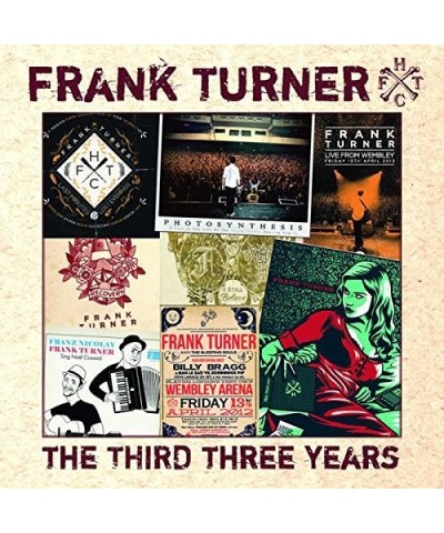 Frank Turner THIRD THREE YEARS CD $2.88 CD