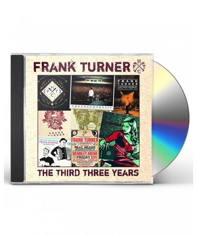 Frank Turner THIRD THREE YEARS CD $2.88 CD