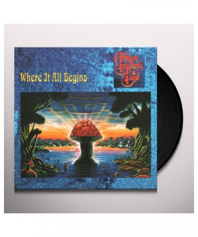 Allman Brothers Band WHERE IT ALL BEGINS (180G/TRANSLUCENT BLUE & BLACK SWIRL VINYL/LIMITED EDITION) Vinyl Record $24.75 Vinyl