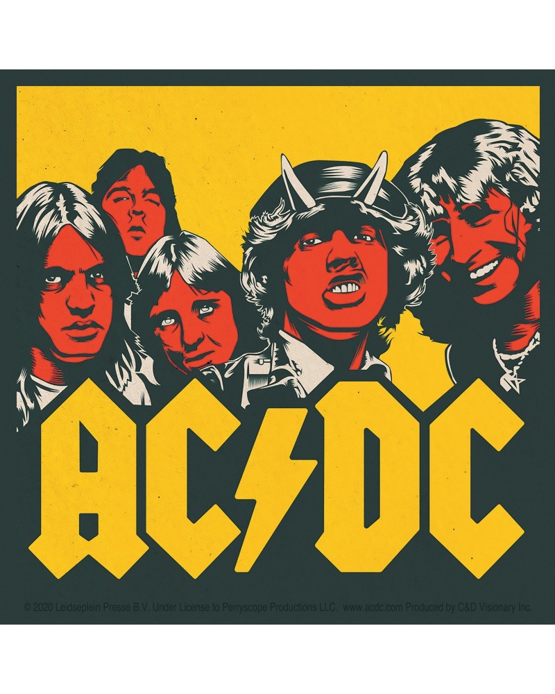 AC/DC Highway To Hell Poster 4"x4" Sticker $1.05 Decor