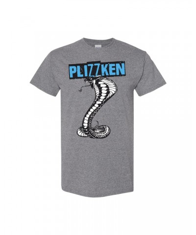 Plizzken Snake - Grey - T-shirt $3.60 Shirts