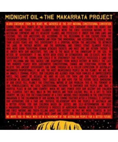 Midnight Oil LP Vinyl Record - The Makarrata Project $16.67 Vinyl