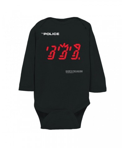 The Police Long Sleeve Bodysuit | Ghost In The Machine Album Cover Bodysuit $8.04 Shirts