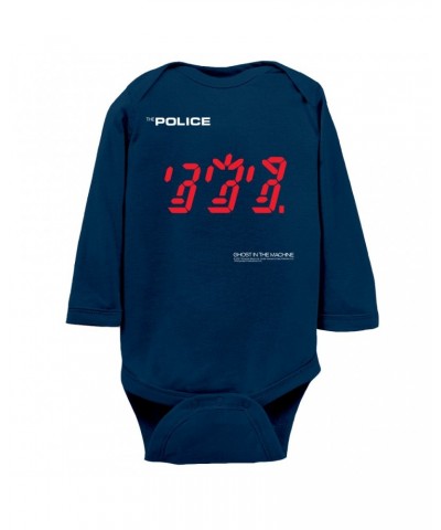 The Police Long Sleeve Bodysuit | Ghost In The Machine Album Cover Bodysuit $8.04 Shirts