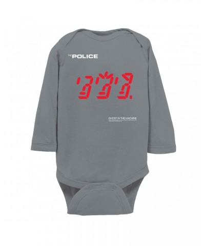 The Police Long Sleeve Bodysuit | Ghost In The Machine Album Cover Bodysuit $8.04 Shirts