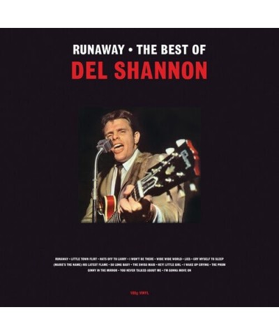 Del Shannon RUNAWAY: THE BEST OF Vinyl Record $7.36 Vinyl