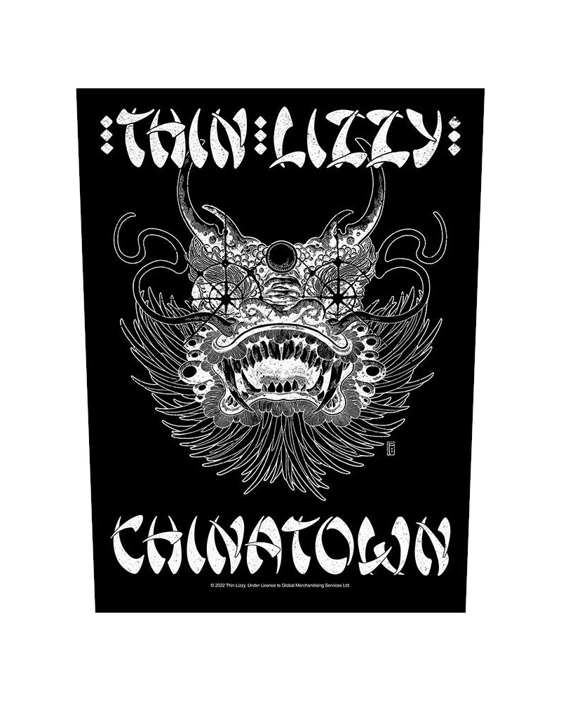 Thin Lizzy Chinatown' Back Patch $7.15 Accessories