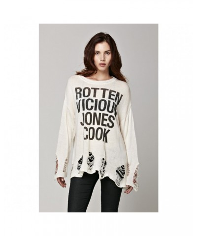 Sex Pistols Shredded Sweater $40.70 Sweatshirts