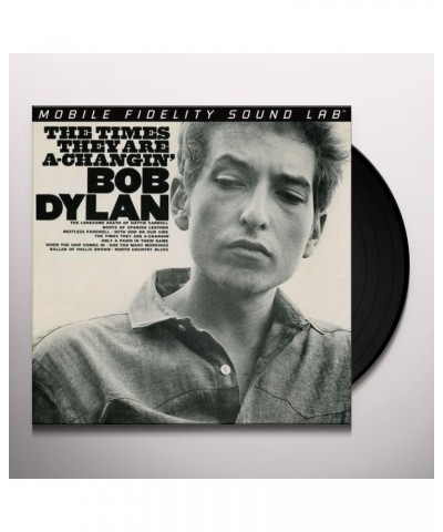 Bob Dylan Times They Are A-Changin' Vinyl Record $20.89 Vinyl