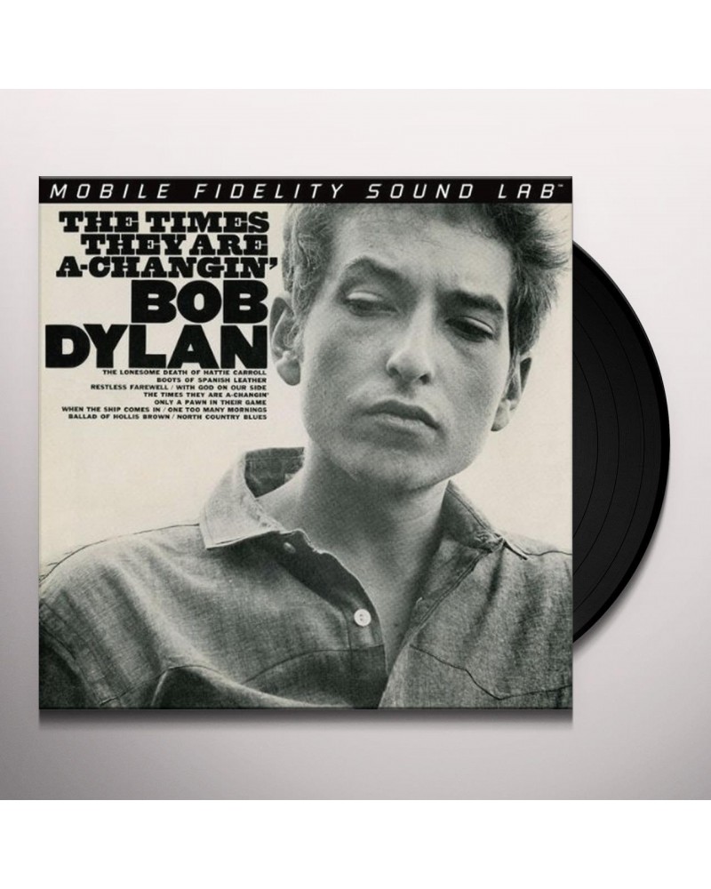 Bob Dylan Times They Are A-Changin' Vinyl Record $20.89 Vinyl