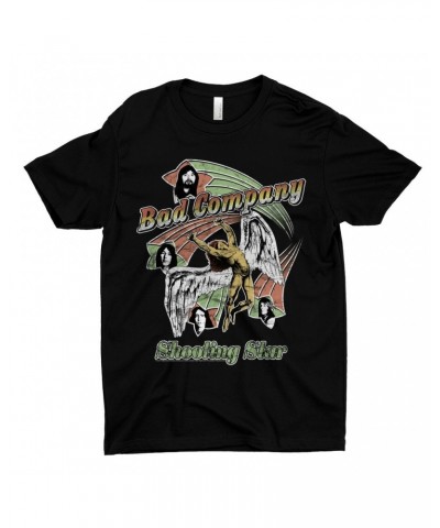 Bad Company T-Shirt | Retro Shooting Star '75 Distressed Shirt $9.73 Shirts