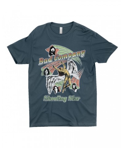 Bad Company T-Shirt | Retro Shooting Star '75 Distressed Shirt $9.73 Shirts