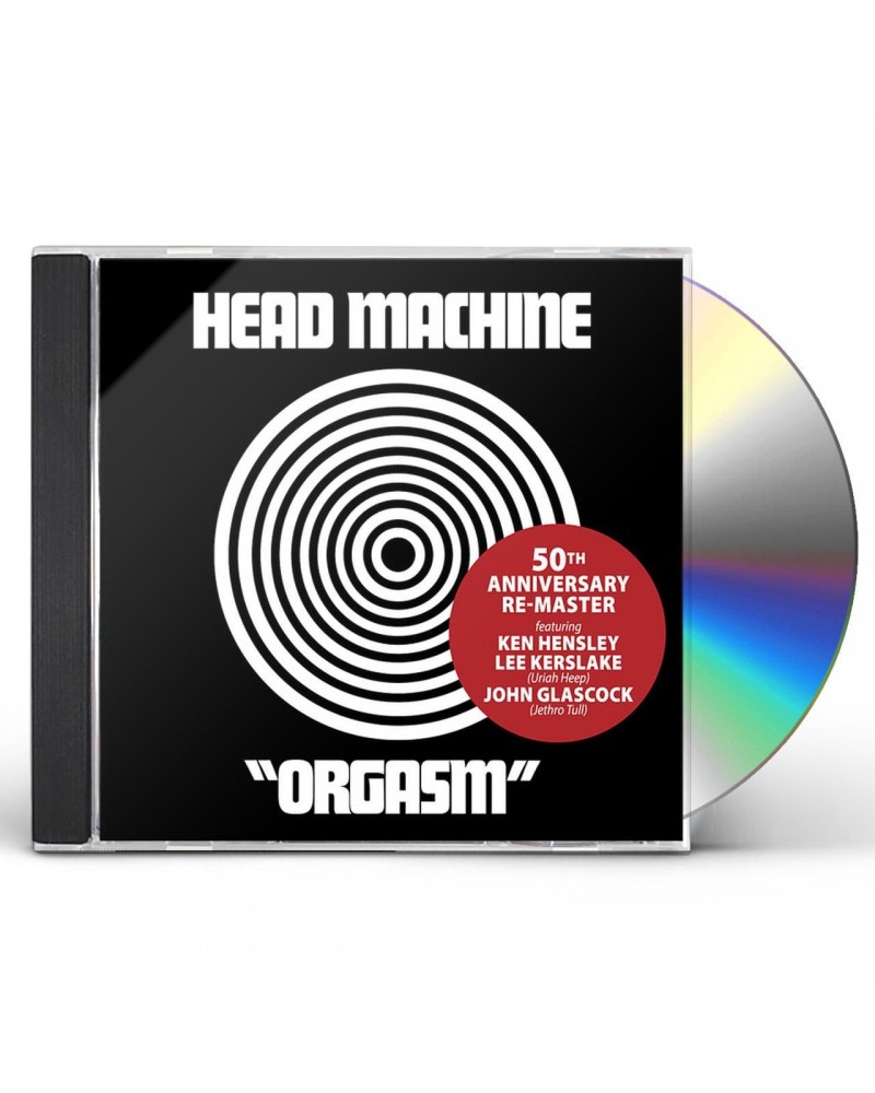 Head Machine ORGASM (50TH ANNIVERSARY RE-MASTER) CD $6.56 CD