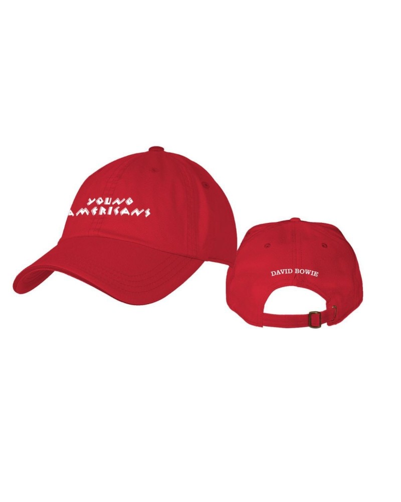 David Bowie Young Americans Red Embroidered Hat $9.00 Hats