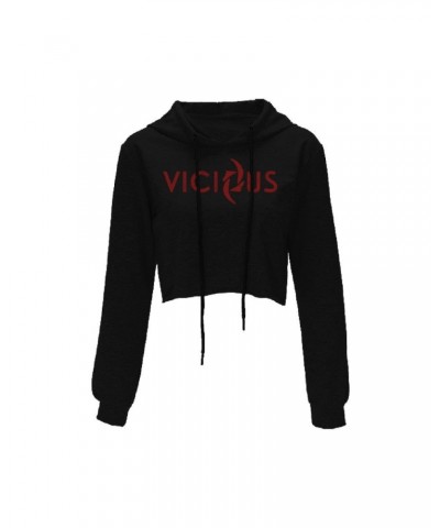 Halestorm Vicious Cropped Hoodie $9.24 Sweatshirts