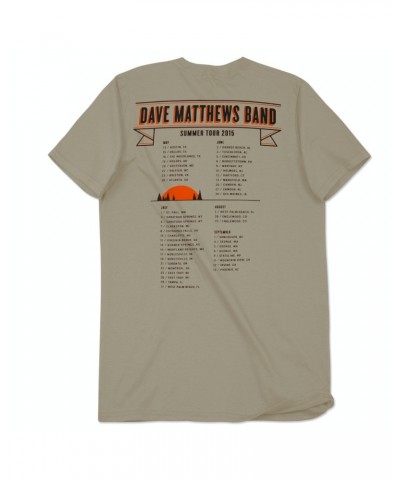 Dave Matthews Band 2015 Summer Tour T-shirt – EXCLUSIVE $10.75 Shirts