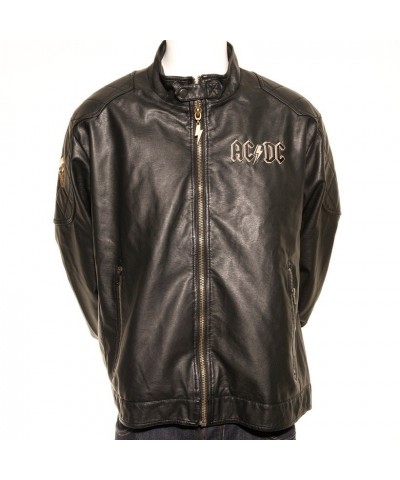 AC/DC Rock Or Bust Faux Leather Tour Jacket $59.40 Outerwear