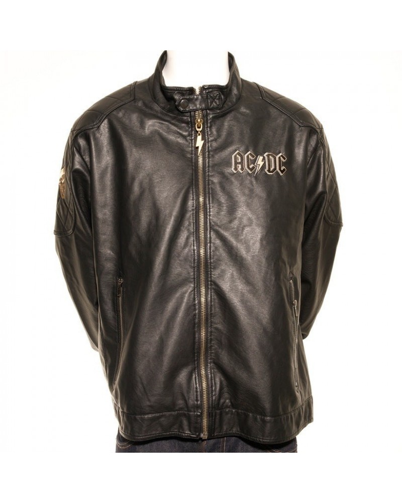 AC/DC Rock Or Bust Faux Leather Tour Jacket $59.40 Outerwear