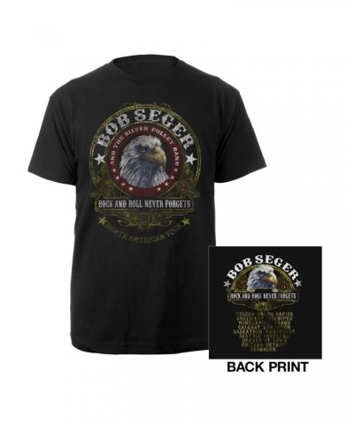 Bob Seger & The Silver Bullet Band Rock and Roll Never Forgets Eagle Tour Shirt $4.50 Shirts