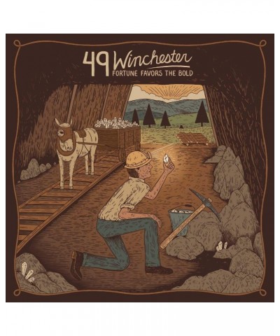 49 Winchester Fortune Favors The Bold Vinyl Record $9.90 Vinyl