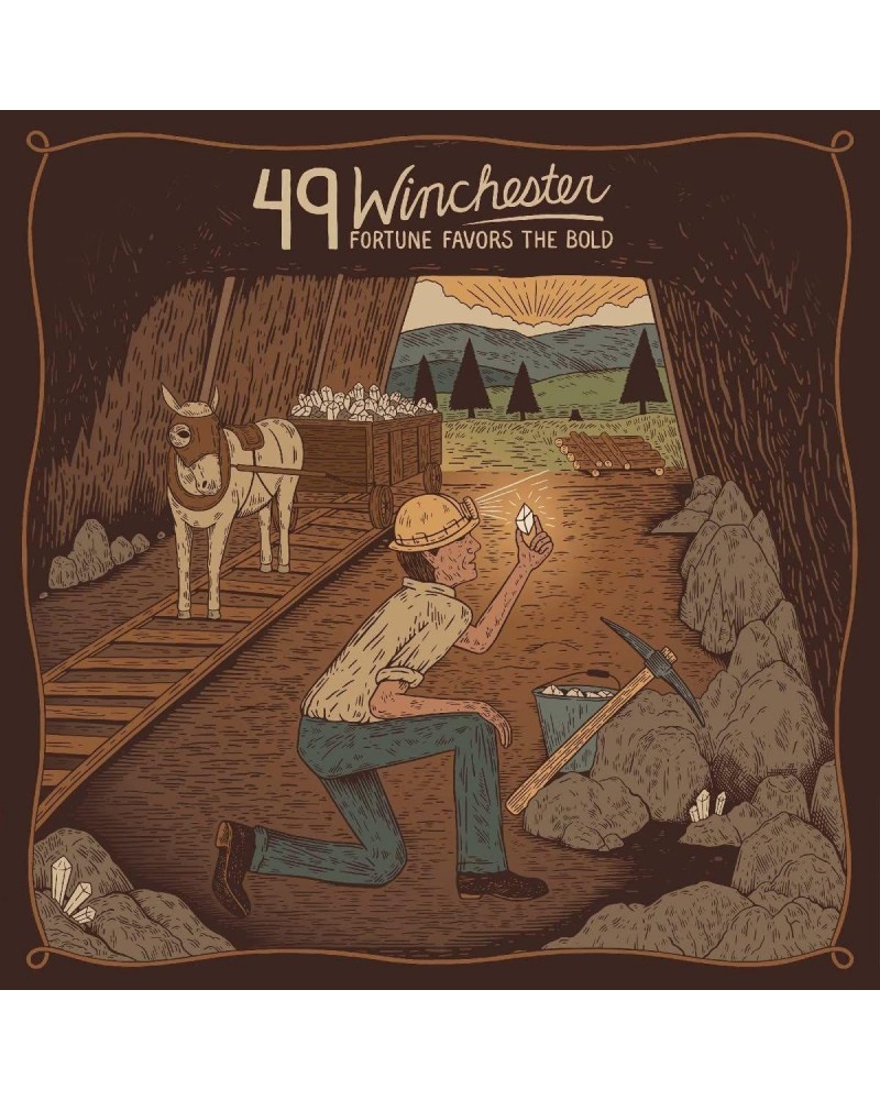 49 Winchester Fortune Favors The Bold Vinyl Record $9.90 Vinyl