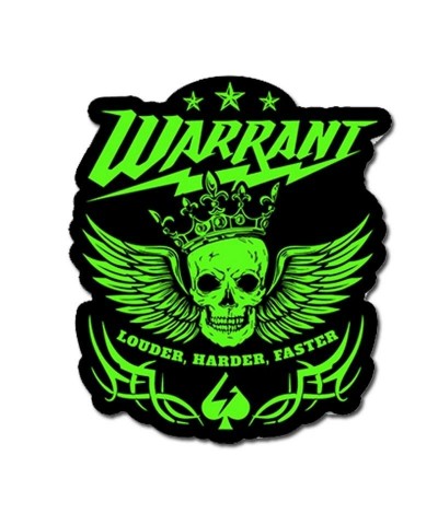 Warrant "Green Skull" Stickers & Decals $1.90 Accessories