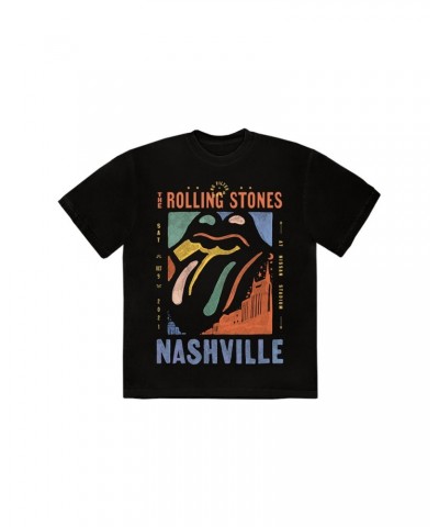 The Rolling Stones Nashville No Filter 2021 Tour T-Shirt $11.20 Shirts