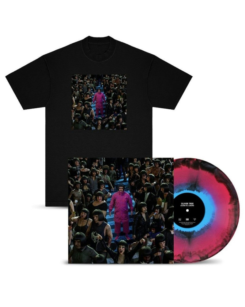 Oliver Tree Alone In A Crowd Vinyl and Cover T-shirt Fan Pack $22.53 Vinyl