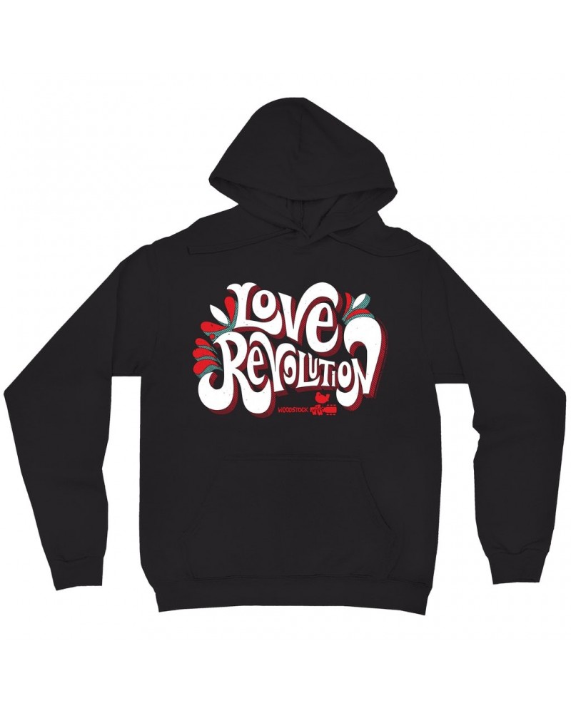 Woodstock Hoodie | Love Revolution Design Hoodie $18.78 Sweatshirts