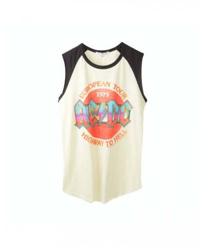 AC/DC Women's '79 Euro Tour Raglan Tank $14.16 Shirts