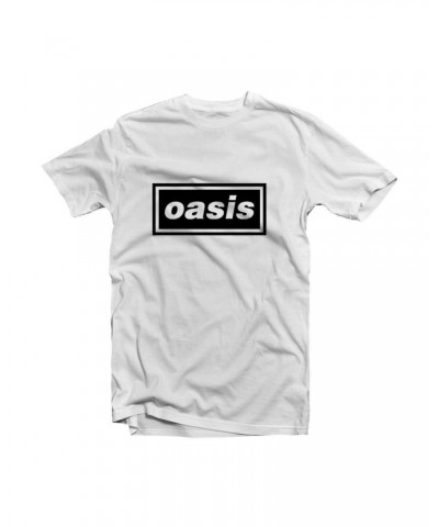 Oasis White T Shirt - Decca Logo $6.28 Shirts