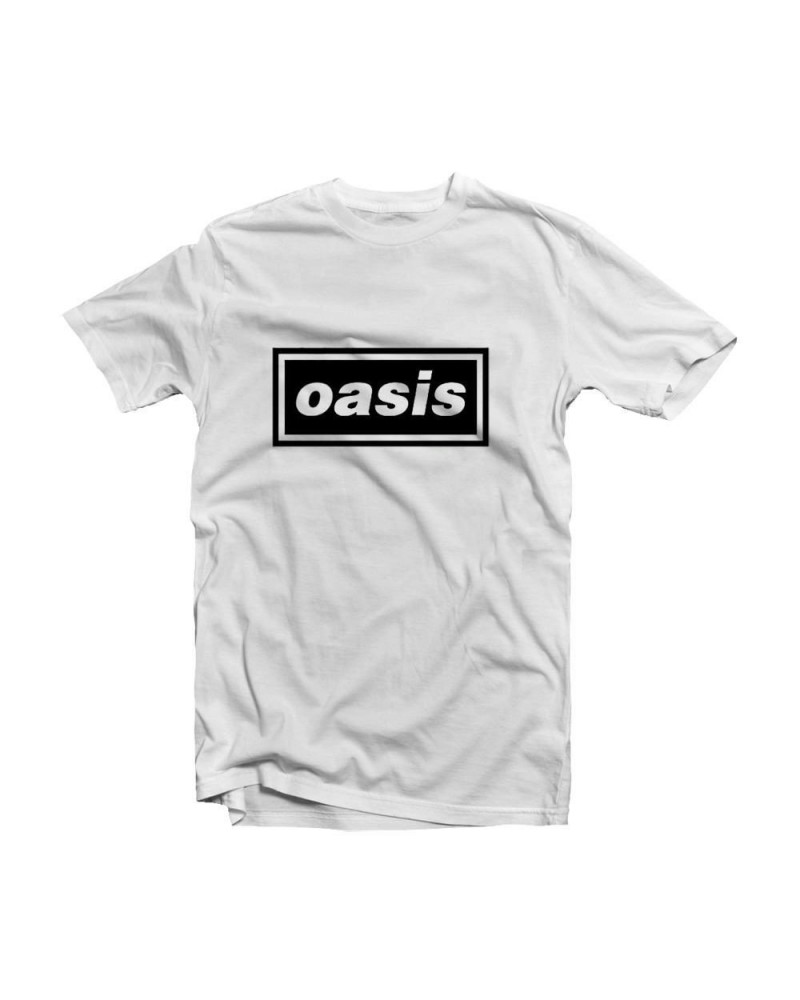 Oasis White T Shirt - Decca Logo $6.28 Shirts