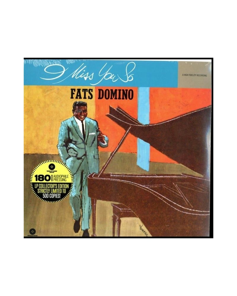 Fats Domino LP Vinyl Record - I Miss You So $11.47 Vinyl