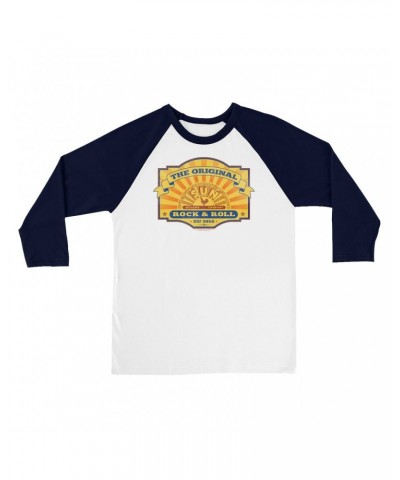 Sun Records 3/4 Sleeve Baseball Tee | The Original Est. 1952 Distressed Shirt $13.78 Shirts