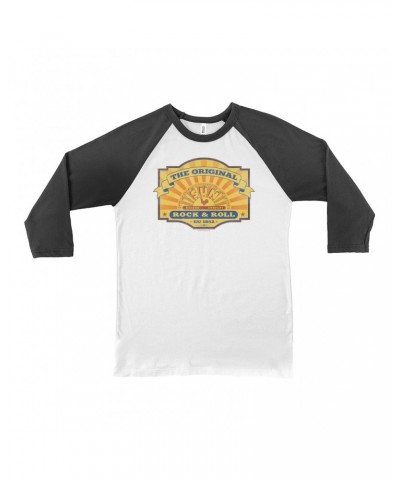 Sun Records 3/4 Sleeve Baseball Tee | The Original Est. 1952 Distressed Shirt $13.78 Shirts