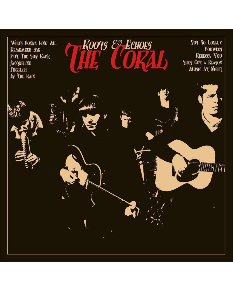 The Coral ROOTS & ECHOES (TRANSPARENT RED VINYL/180G/BOOKLET) Vinyl Record $11.20 Vinyl