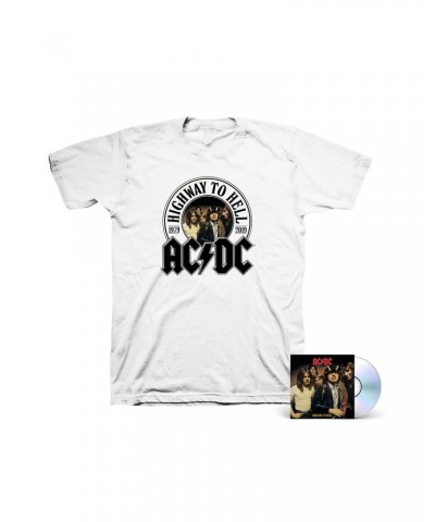 AC/DC Highway To Hell CD & 40th Anniversary T-Shirt Bundle $16.10 CD