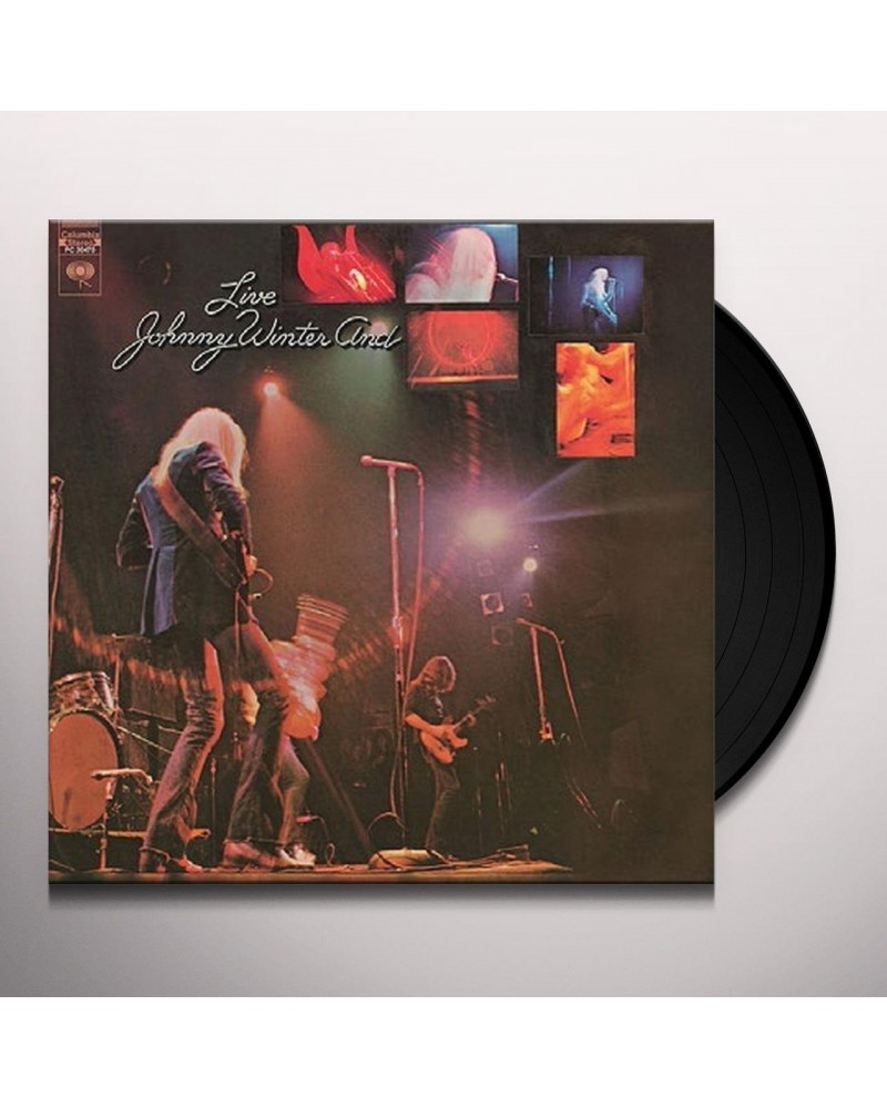 Johnny Winter Live Vinyl Record $16.50 Vinyl