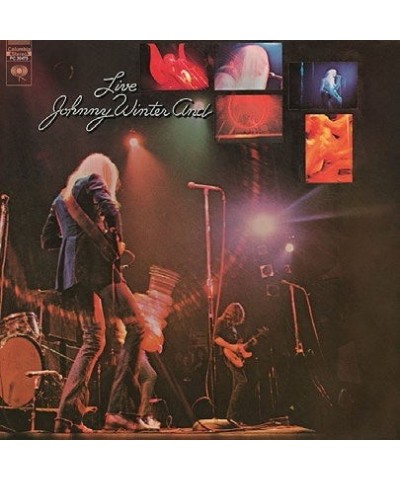 Johnny Winter Live Vinyl Record $16.50 Vinyl