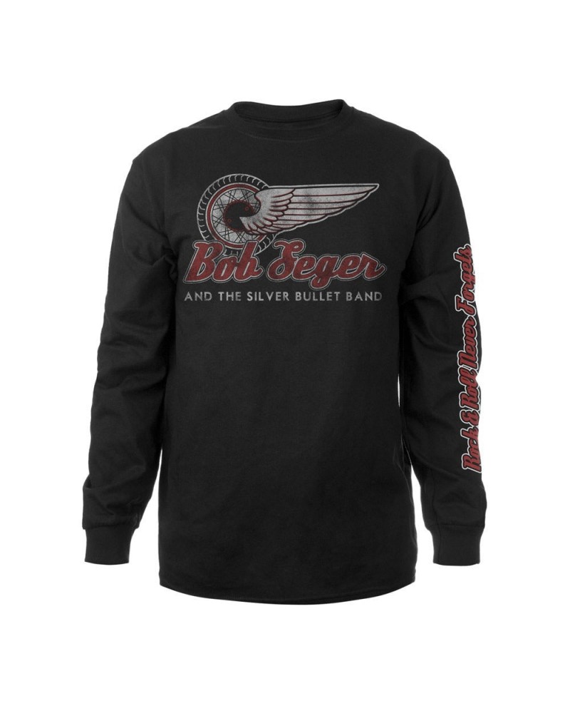 Bob Seger & The Silver Bullet Band Long Sleeve Shirt $17.48 Shirts