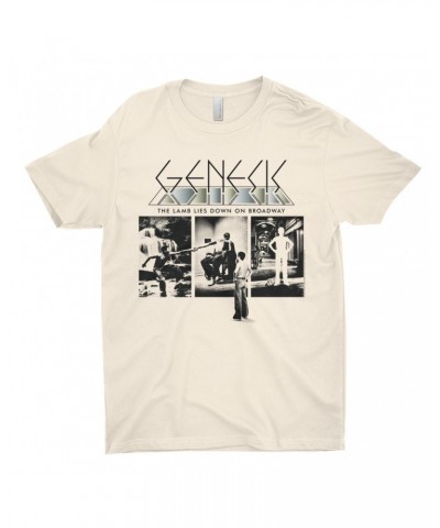 Genesis T-Shirt | The Lamb Lies Down On Broadway Poster Shirt $10.98 Shirts