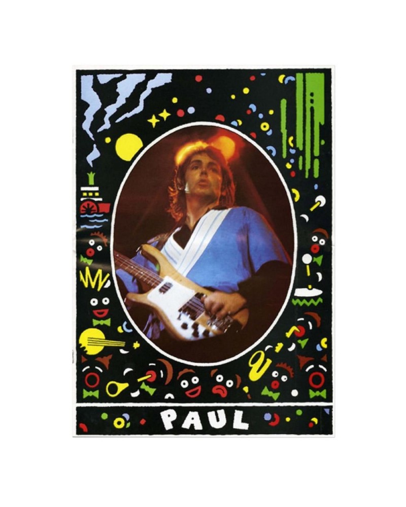 Paul McCartney 1979 Wings UK Tour Programme Cover Lithograph $22.50 Decor