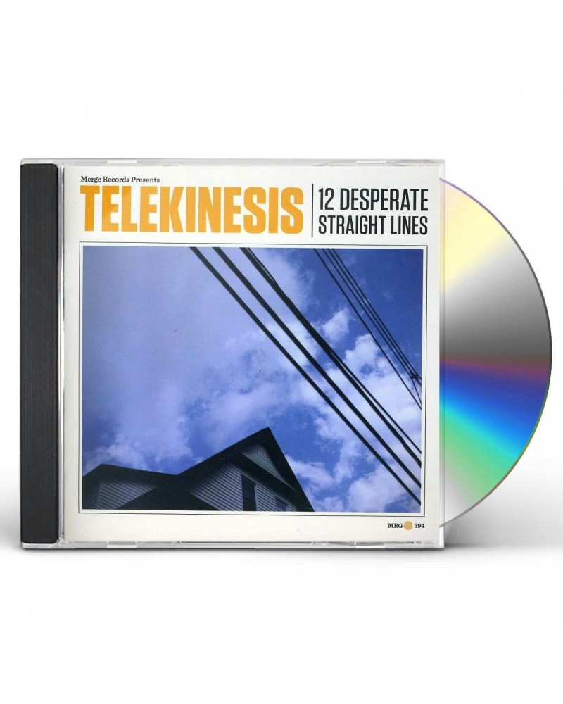 Telekinesis 12 DESPERATE STRAIGHT LINES CD $6.07 CD