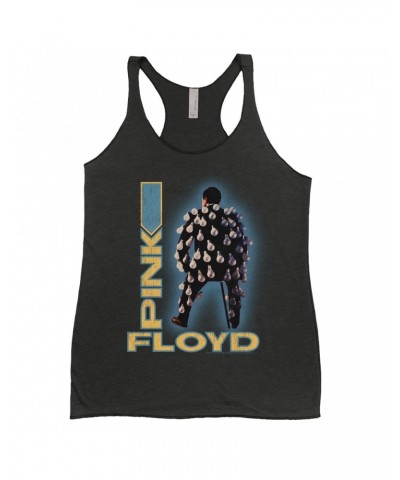 Pink Floyd Ladies' Tank Top | Delicate Sound Of Thunder Mr. Light Design Distressed Shirt $12.16 Shirts