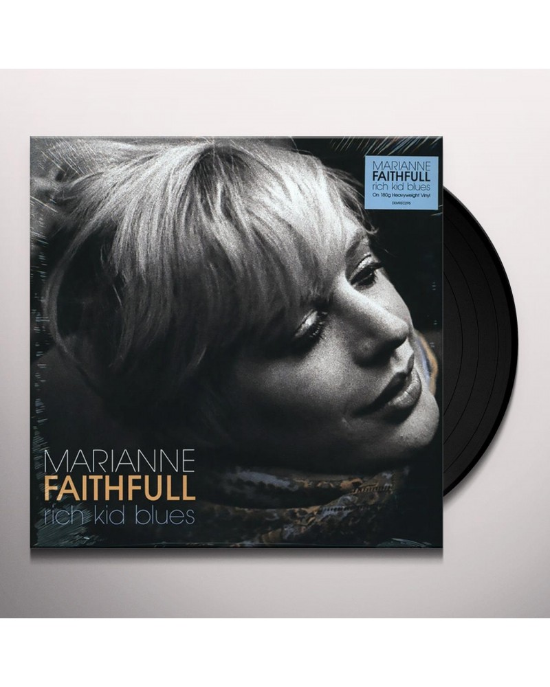 Marianne Faithfull Rich Kid Blues Vinyl Record $7.03 Vinyl