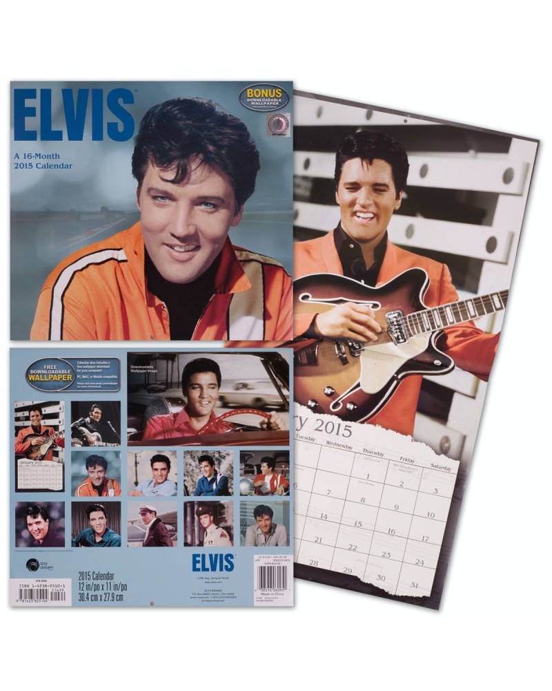 Elvis Presley 2015 Wall Calendar $7.05 Calendars