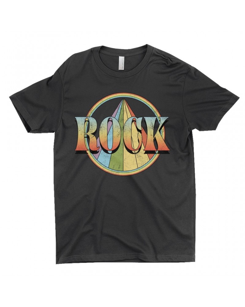 Music Life - Rock Music Life T-Shirt | Retro Rock Distressed Music Life Shirt $6.78 Shirts