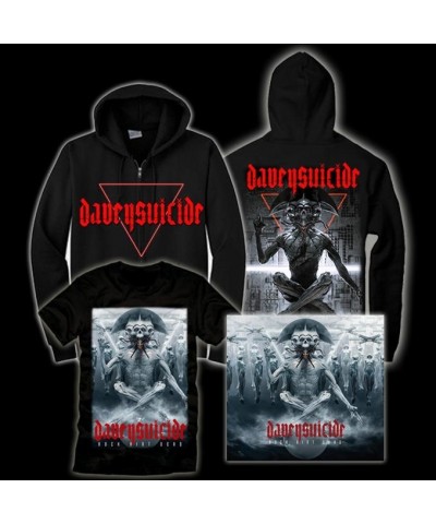 Davey Suicide ROCK AINT DEAD Hoodie & Red Shirt Album Bundle *PRE ORDER* $28.60 Sweatshirts