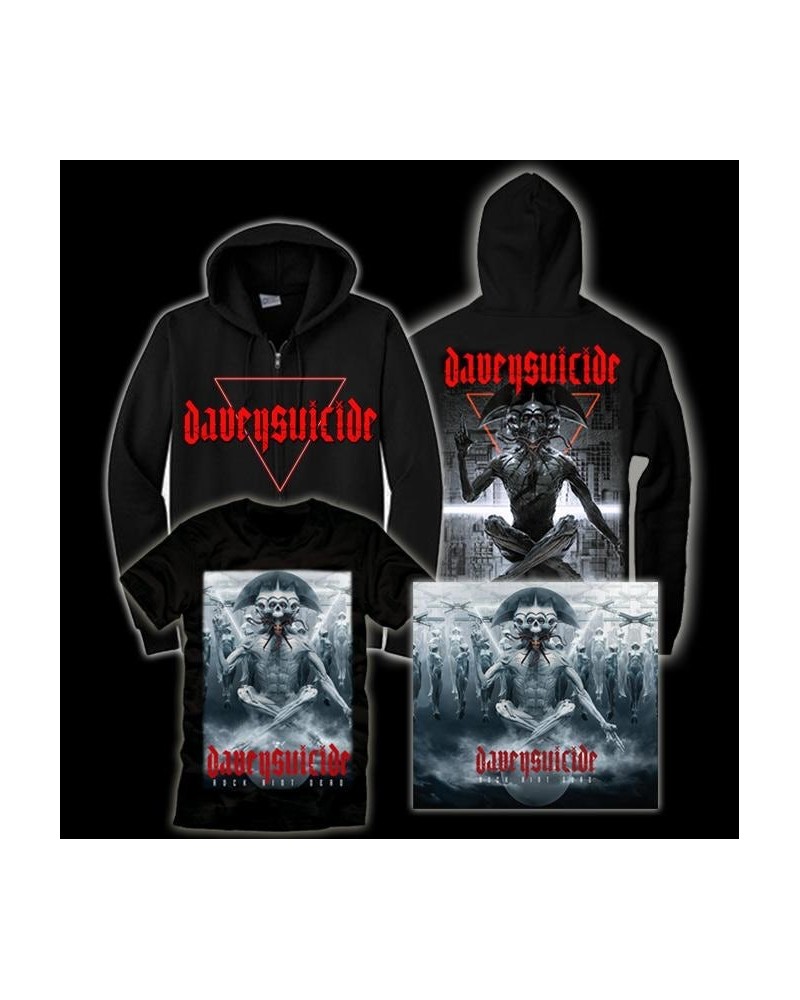 Davey Suicide ROCK AINT DEAD Hoodie & Red Shirt Album Bundle *PRE ORDER* $28.60 Sweatshirts