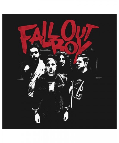 Fall Out Boy T-Shirt | Punk Scratch Group Photo Shirt $9.08 Shirts